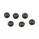 Fox Naturals Tapered Bore Bead 5mm Gummikugel 20 Stk.