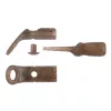 Fox Camo Angled Drop Off Run Rig Kit Laufblei-Montageset 5 Stück