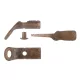 Fox Camo Angled Drop Off Run Rig Kit Laufblei-Montageset 5 Stück