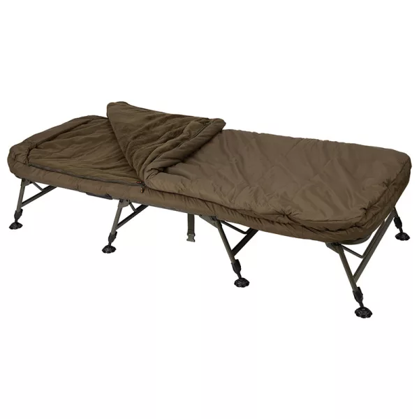 Fox Flatliner MF8 All Season System & Bed Angelbett mit Schlafsack