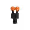 Fox Black Label Bobbin Clips Orangefarbener Swinger 3 Stk.