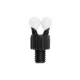 Fox Black Label Bobbin Clips Weiß Swinger 3Stk.
