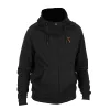 Fox Collection LW Hoody Schwarz Orange Kapuzenpullover S