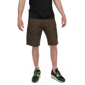Fox Collection LW Cargo Shorts Grün-Schwarz Kurze Hose L