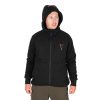 Fox Collection Black-Orange Sherpa Hoody Kapuzenpullover L