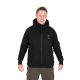 Fox Collection Black-Orange Sherpa Hoody Kapuzenpullover XL