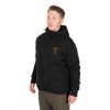 Fox Collection Black-Orange Sherpa Hoody Kapuzenpullover XL