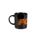 Fox Schwarz-Orange Logo Keramikbecher 350ml Tasse