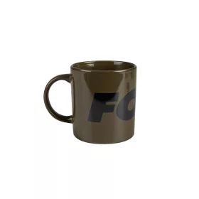 Fox Grün-Schwarz Logo Keramikbecher 350ml Tasse