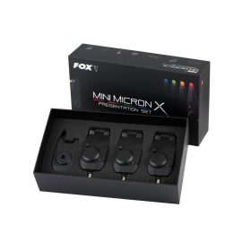 Fox Mini Micron X 3 Rod Set Elektronischer Bissanzeiger Set