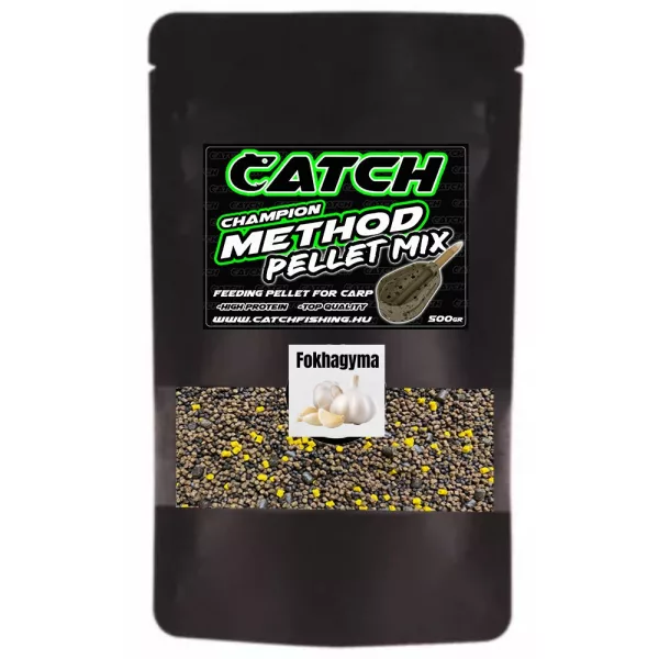 Catch Champion Knoblauch Method Pellet Mix 500gr