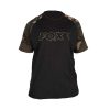 Fox Outline T-Shirt Schwarz Camo Polo M