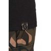 Fox Outline T-Shirt Schwarz Camo Polo M