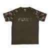 Fox Outline T-Shirt Khaki Camo Gr. S