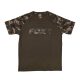Fox Outline T-Shirt Khaki Camo Gr. M