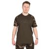 Fox Outline T-Shirt Khaki Camo Gr. L