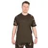 Fox Outline T-Shirt Khaki Camo Gr. 3XL