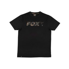 Fox Logo T-Shirt Schwarz Camo Polo M