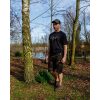 Fox Logo T-Shirt Schwarz Camo Polo M