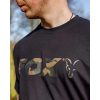 Fox Logo T-Shirt Schwarz Camo Polo L