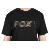 Fox Logo T-Shirt Schwarz Camo Polo L