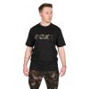 Fox Logo T-Shirt Schwarz Camo Polo XL