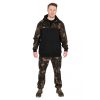 Fox LW Schwarz-Camo Split Zip Hoody Kapuzenpullover mit Reißverschluss S
