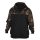 Fox LW Schwarz-Camo Split Zip Hoody Kapuzenpullover mit Reißverschluss L