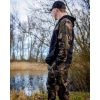 Fox LW Schwarz-Camo Split Zip Hoody Kapuzenpullover mit Reißverschluss L