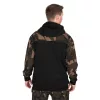 Fox LW Schwarz-Camo Split Zip Hoody Kapuzenpullover mit Reißverschluss 2XL