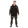 Fox LW Schwarz-Camo Split Zip Hoody Kapuzenpullover mit Reißverschluss 2XL