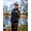 Fox LW Schwarz-Camo Split Zip Hoody Kapuzenpullover mit Reißverschluss 2XL