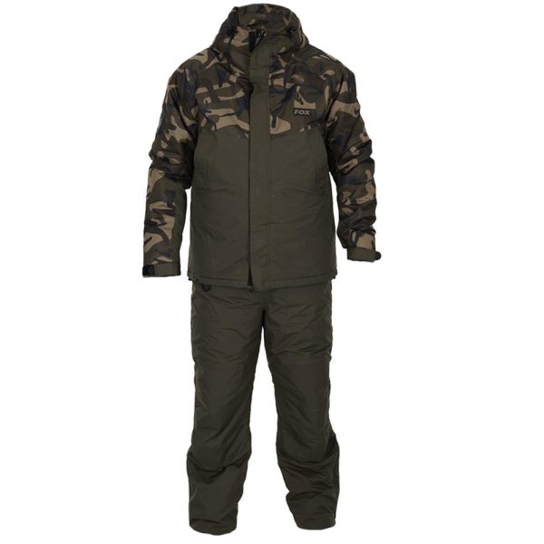 Fox Khaki-Camo Winteranzug Thermoanzug Set L