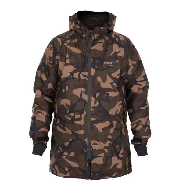 Fox Camo Sherpa Tec 3/4 Jacket LTD Thermojacke 2XL