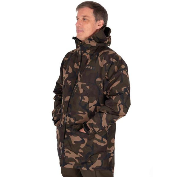Fox RS25K Camo 3/4 Jacket Regenjacke 2XL