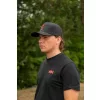 Fox Collection Schwarz-Orange Baseballkappe