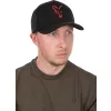 Fox Collection Trucker Cap Schwarz-Orange Baseballkappe