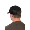 Fox Collection Trucker Cap Schwarz-Orange Baseballkappe