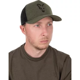 Fox Collection Trucker Cap Grün-Schwarz Baseballkappe
