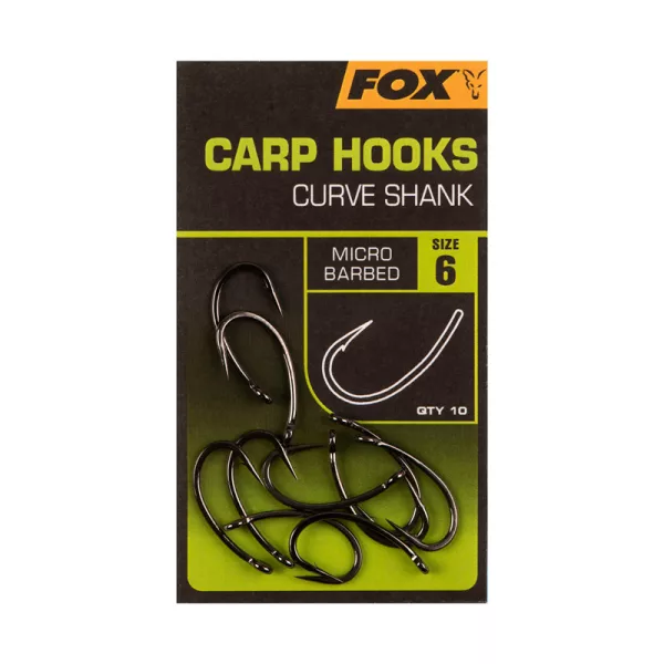 Fox Curve Shank - Größe 8 Haken