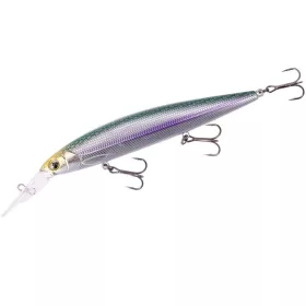   Major Craft Ceana Jerkbait 110SPM Middle 11cm 17gr #001 Blue Back Silver Schwimmender Wobbler