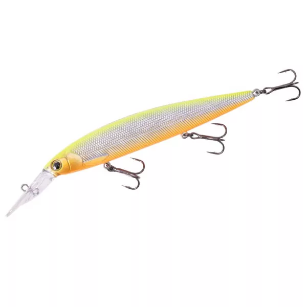 Major Craft Ceana Jerkbait 110SPM Middle 11cm 17gr #012 Chartreuse Schwimmender Wobbler