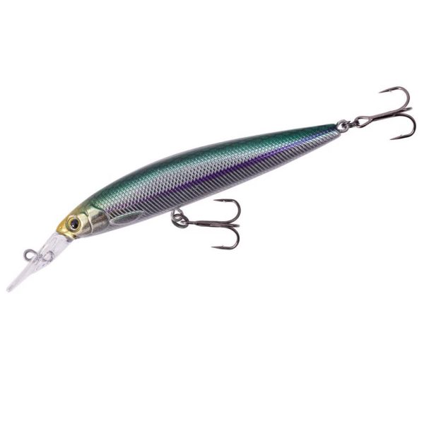 Major Craft Ceana Jerkbait 90SPM Middle 9cm 11gr #001 Blue Back Silver Schwimmender Wobbler