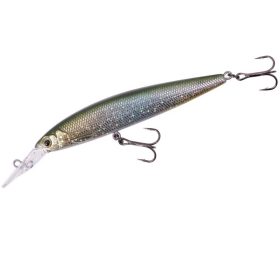   Major Craft Ceana Jerkbait 90SPM Middle 9cm 11gr #002 Green Back Silver Schwimmender Wobbler