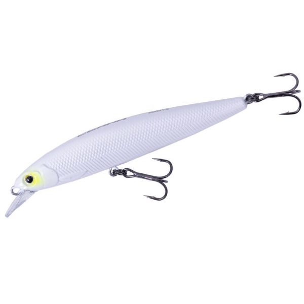 Major Craft Ceana Jerkbait 90SPS Shallow 9cm 10gr #004 Yellow Cheek Pearl White Schwimmender Wobbler