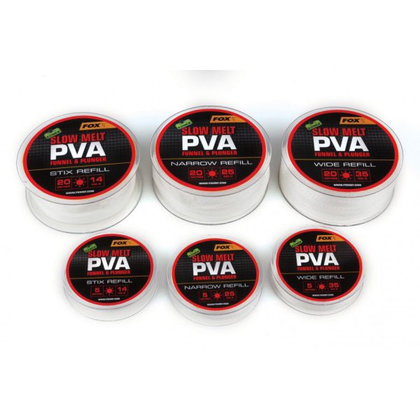 Fox EDGES™ PVA Mesh Refills Slow Melt Nachfüllpackungen 14mm Stix - 5m PVA Netz