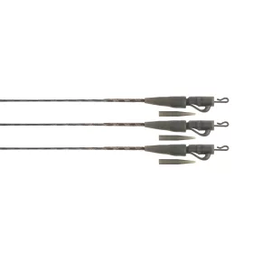   Fox Edges Naturals Submerge 40lb 75cm Bleiclip-Vorfach 3 Stk.