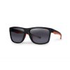 Fox Collection Black Orange Shades Brown Lens Sonnenbrille