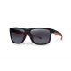 Fox Collection Black Orange Shades Brown Lens Sonnenbrille