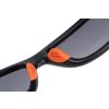 Fox Collection Black Orange Shades Brown Lens Sonnenbrille